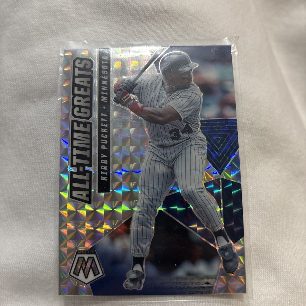 2021‎ Panini Mosaic Baseball - Kirby Puckett HOF ALL-TIME GREATS Prizm #ATG8